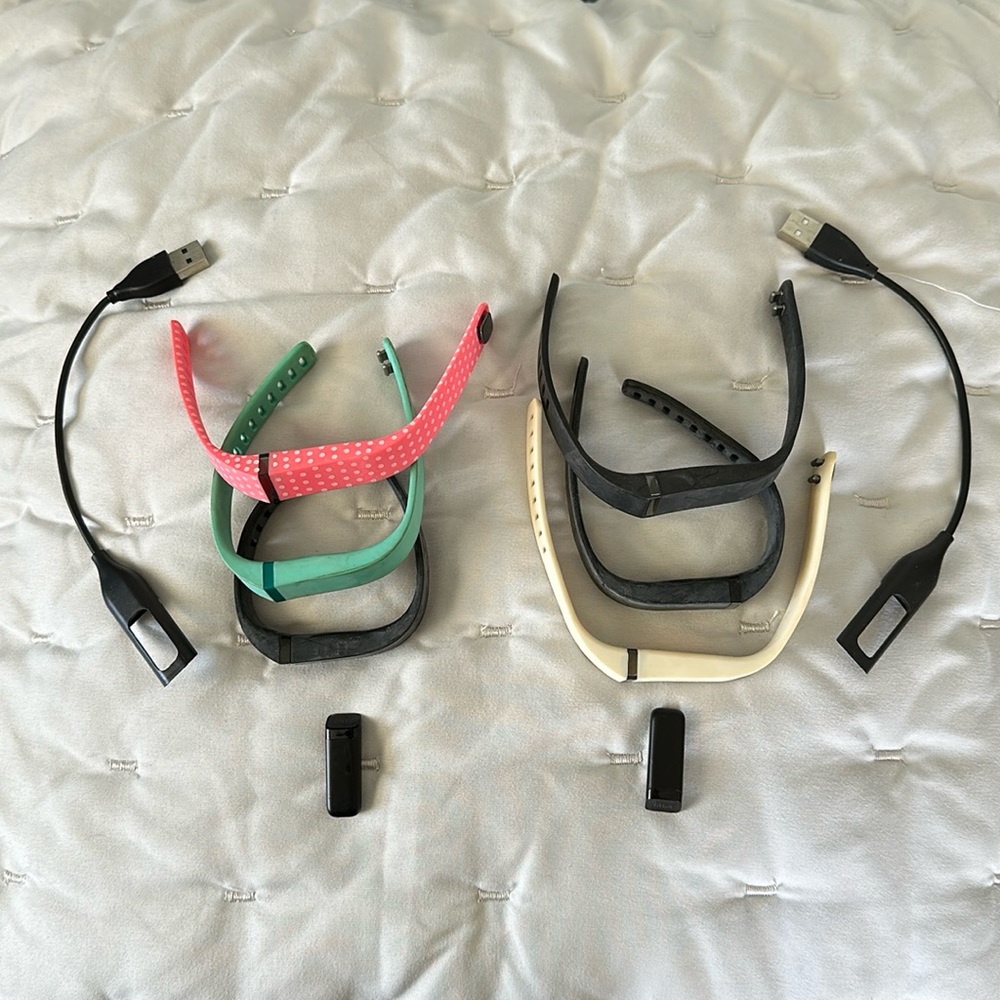 Two Fitbit flex’s
